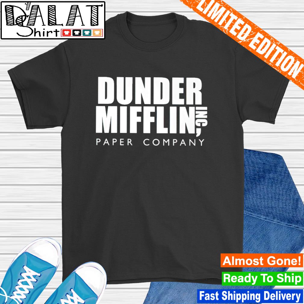 Officially Licensed The Office Dunder Mifflin Inc. Logo Hoodie S