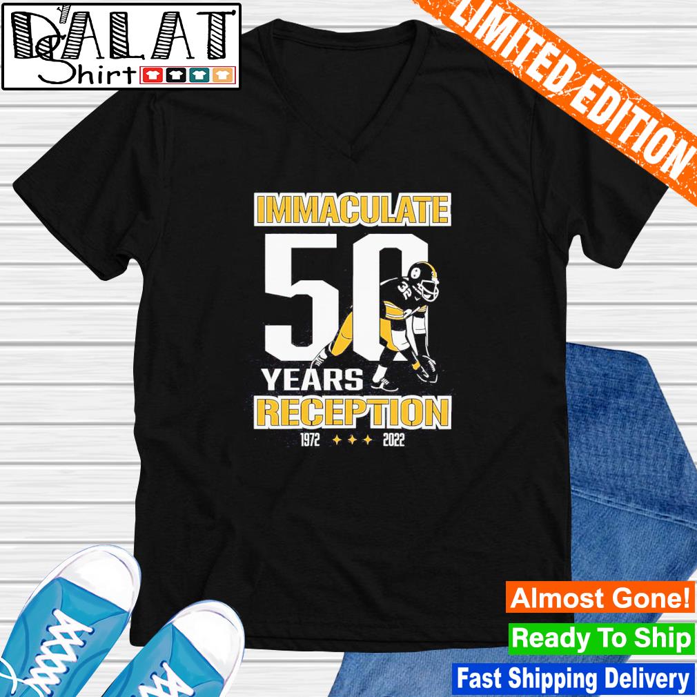 Franco Harris Immaculate Reception 50 Years Shirt Unique Steelers Gifts