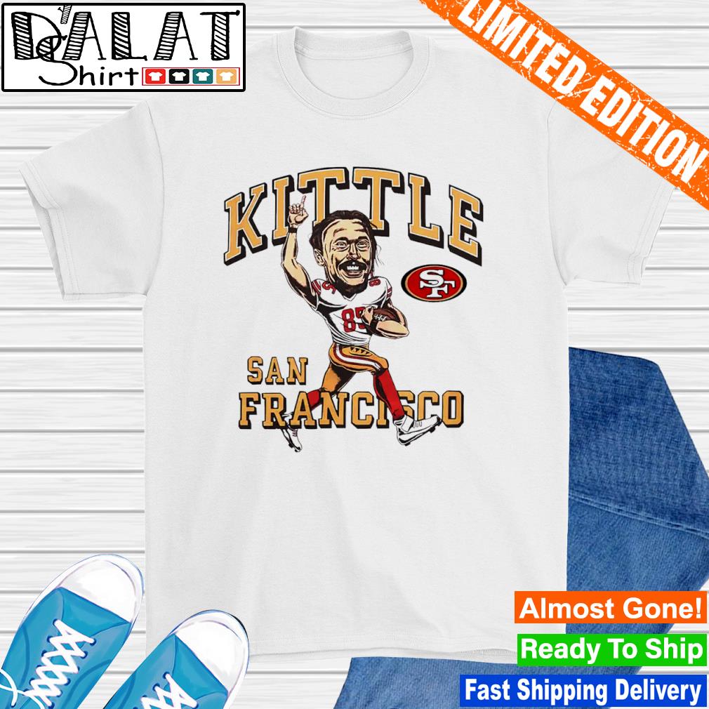 San Francisco 49ers George Kittle T-Shirt anime clothes funny t shirt  summer tops graphics t shirt mens t shirts pack