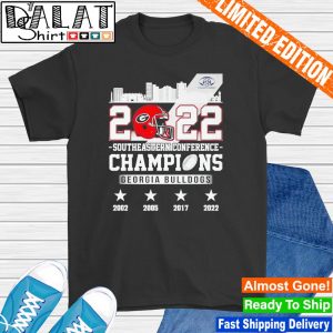Georgia Bulldogs 2022 Southeastern Conference shirt