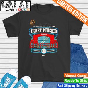 Georgia Bulldogs Ticket Punched Playoff 2022 National Championship Game shirt