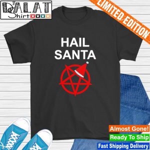 Hail Santa Pentagram shirt