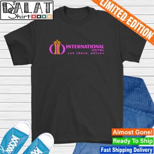 International Hotel Las Vegas Nevada shirt
