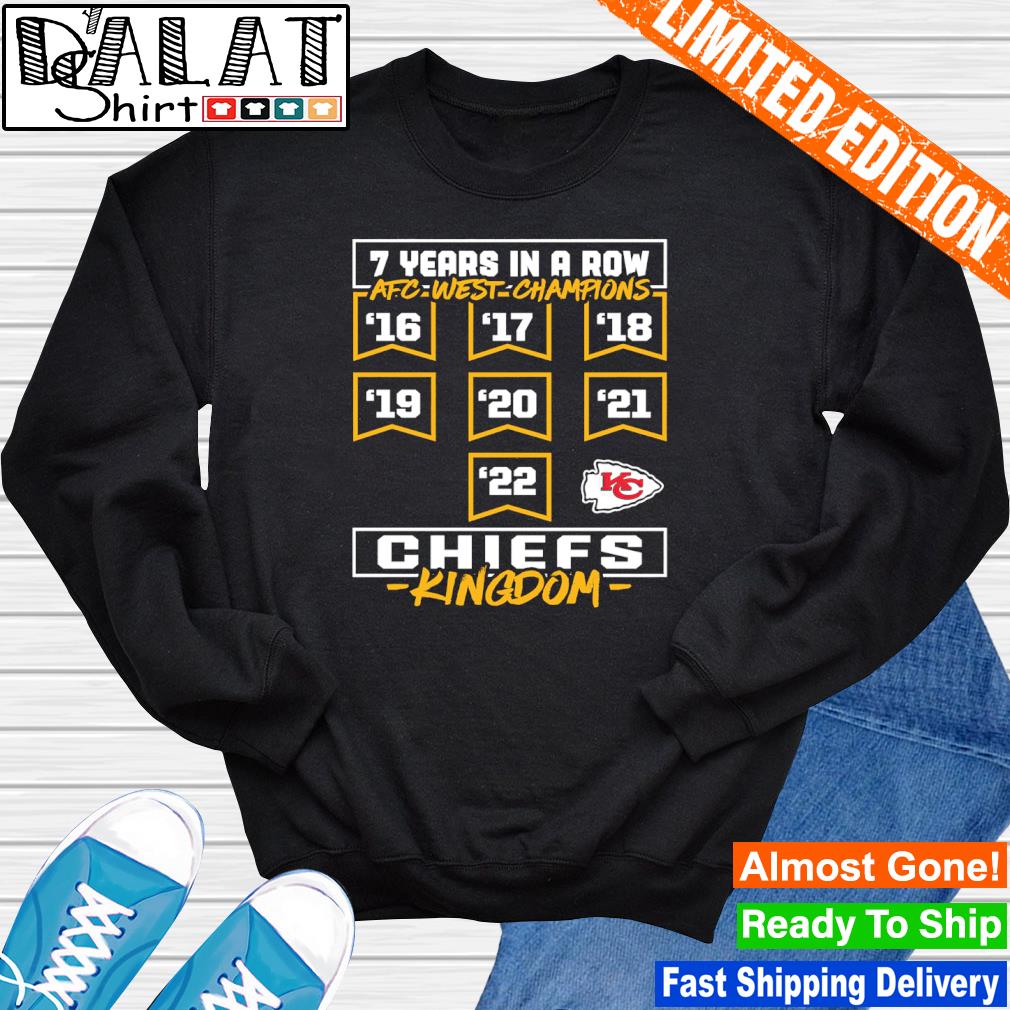 Back 2 back AFC West Division Champions 2022 Chiefs Kingdom shirt