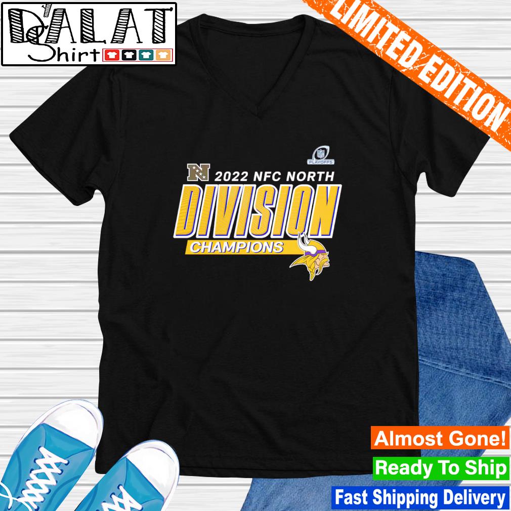 Minnesota Vikings 2022 NFC North Division Champions Big and Tall Divide and  Conquer shirt - Dalatshirt