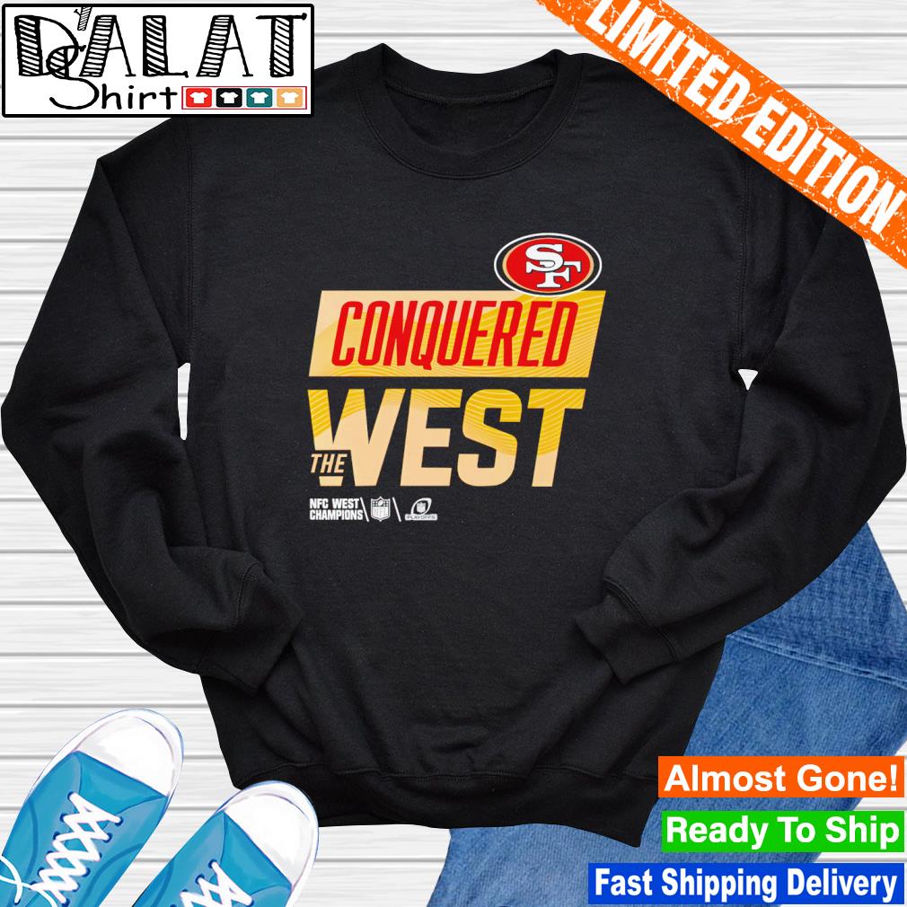 San Francisco 49Ers Conquered The West logo T-shirt, hoodie, sweater, long  sleeve and tank top