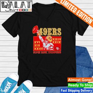 San Francisco 49ers 5 Time Super Bowl Champions shirt - Dalatshirt