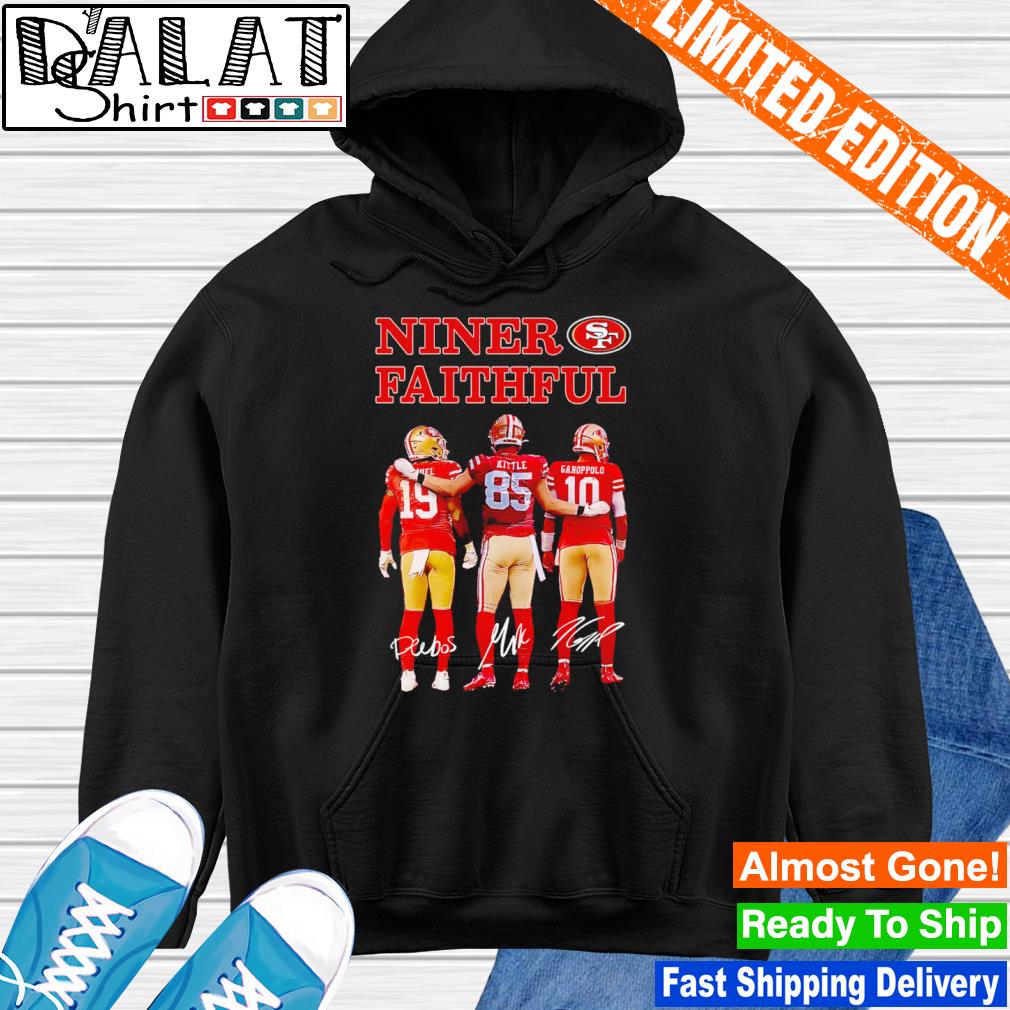 Niner Faithful San Francisco 49ers Deebo Samuel George Kittle and