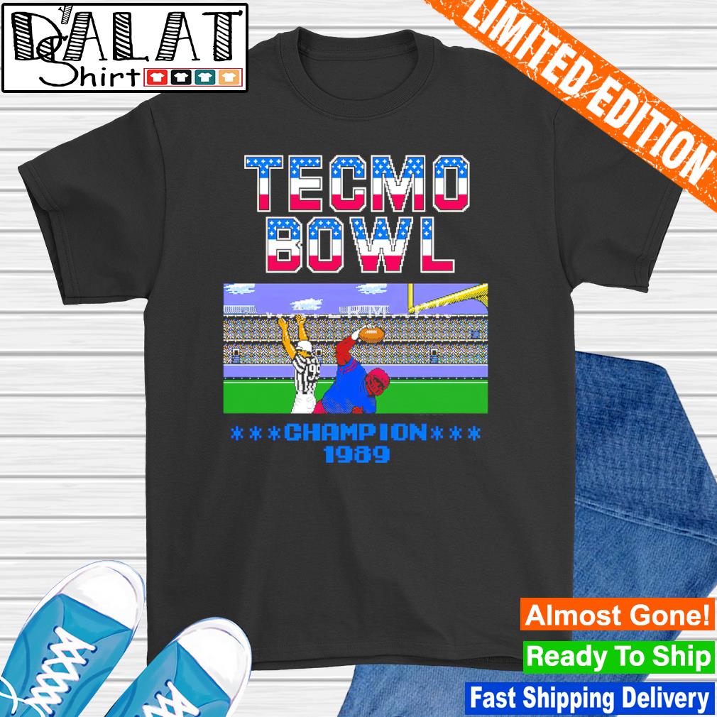 Tecmo Bowl, Tecmo | T-shirts | Tecmo Bowl Champion 1989