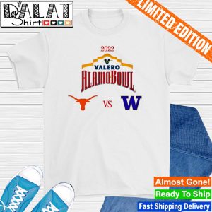 Texas Longhorns vs Washington Huskies 2022 Valero Alamo Bowl shirt