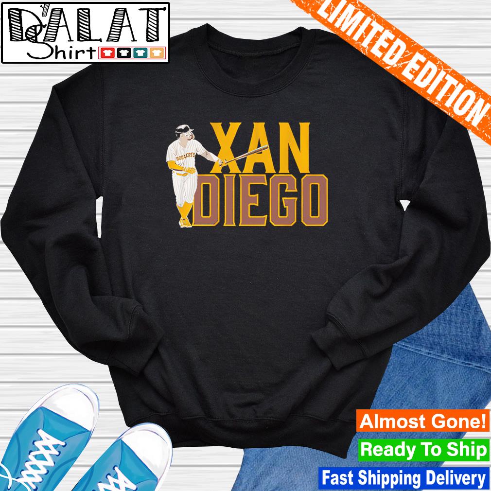Xander Bogaerts San Diego Padres Vertical Signature Unisex T-Shirt