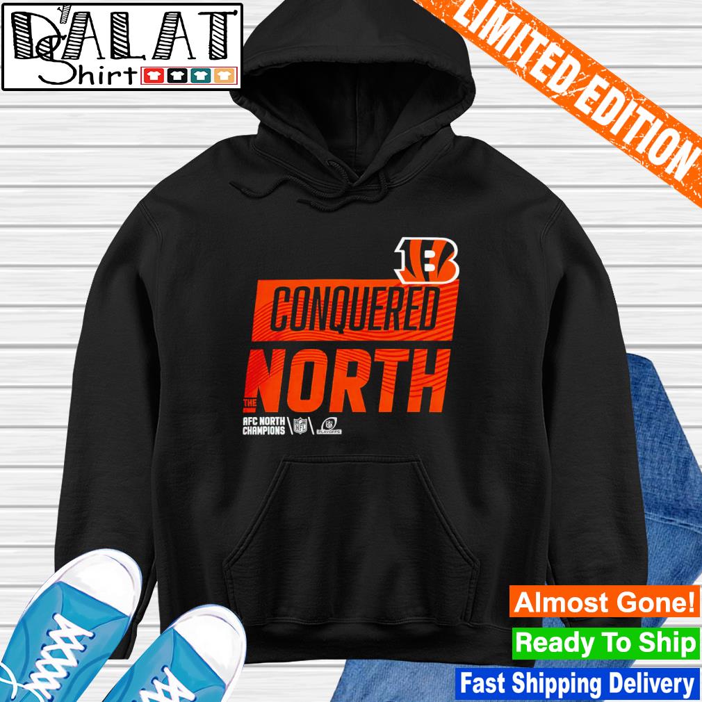 Cincinnati Bengals 2022 Conquered the North AFC North Division Champions  shirt - Dalatshirt