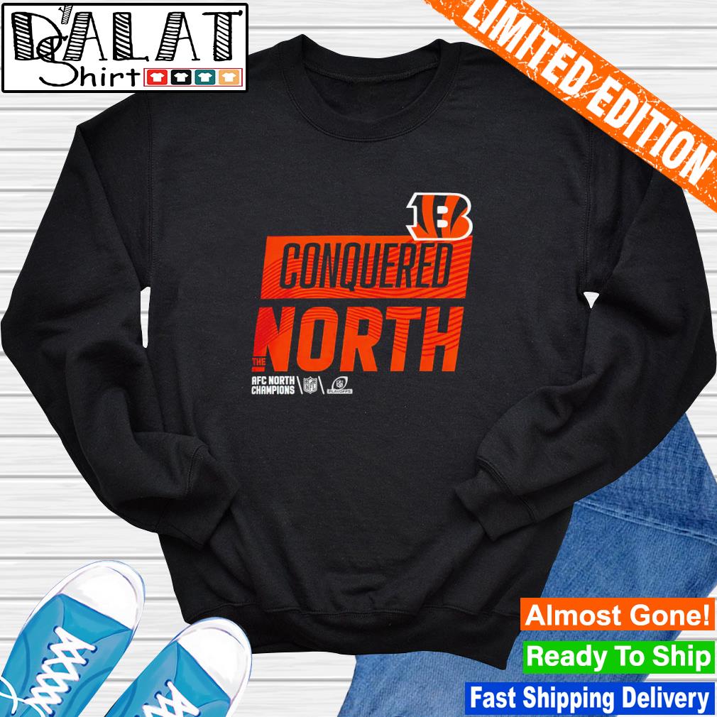 CincinnatI bengals conquered the north north champions shirt