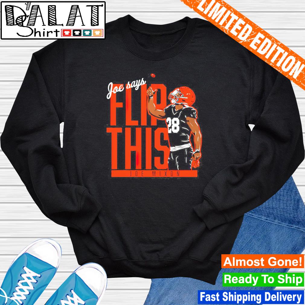 FREE shipping Cincinnati Bengals Joe Mixon Flip This shirt, Unisex