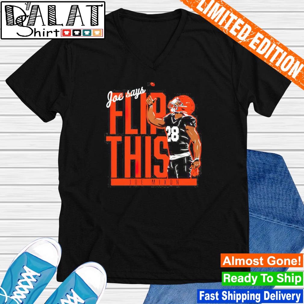 FREE shipping Cincinnati Bengals Joe Mixon Flip This shirt, Unisex