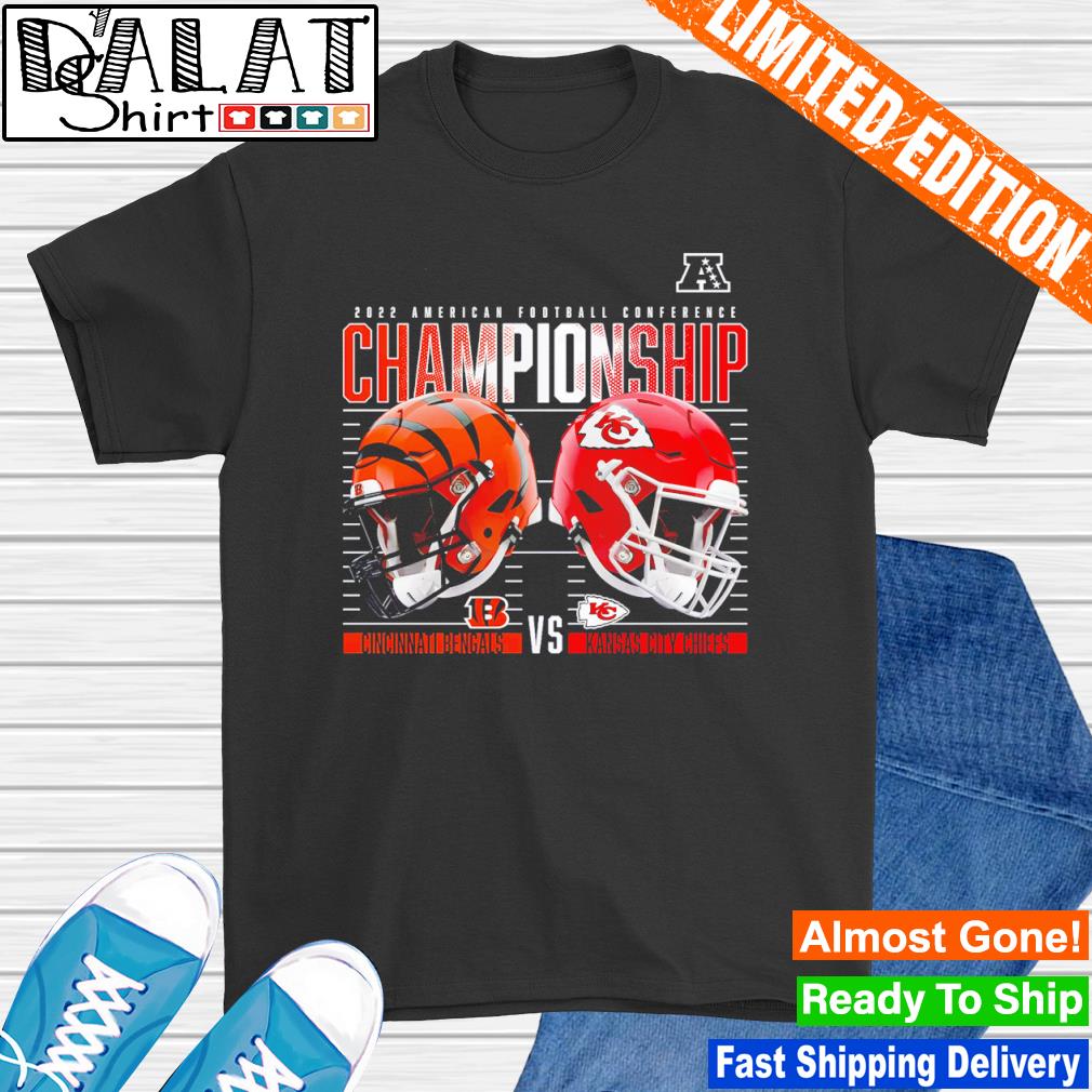 2022 AFC Championship High Definition Cincinnati Bengals vs Kansas City  Chiefs helmet shirt, hoodie, sweater, long sleeve and tank top