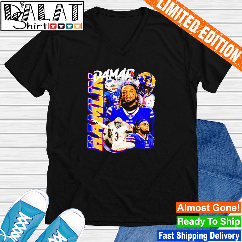 Damar Hamlin Strong Pray For Damar Hamlin Buffalo shirt - Dalatshirt