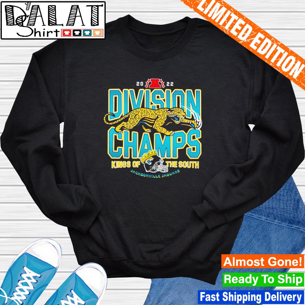 2022 division champs kings of the south jacksonville jaguars shirt, hoodie,  sweater, long sleeve and tank top