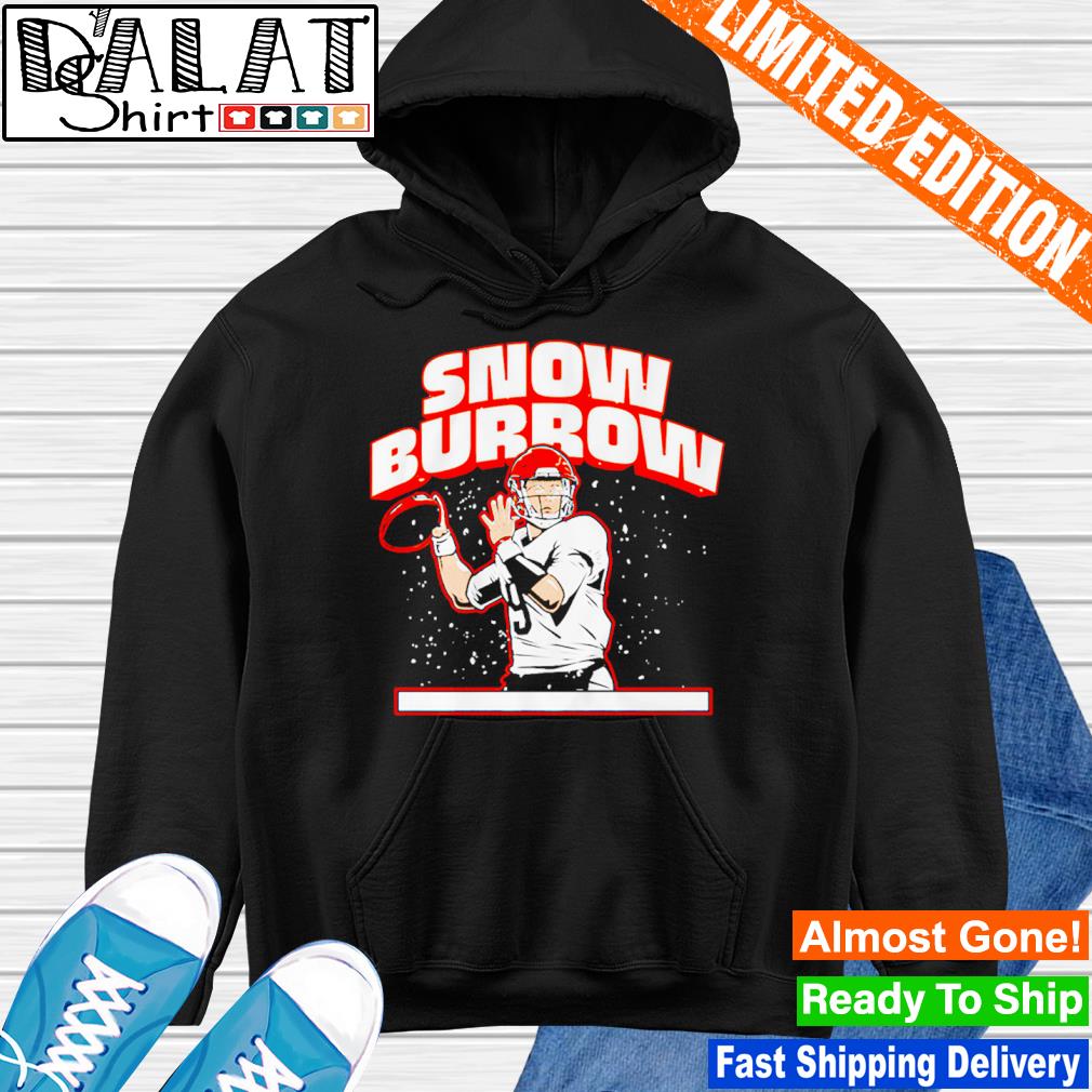 Joe Burrow Snow Burrow shirt, hoodie, sweater, long sleeve and