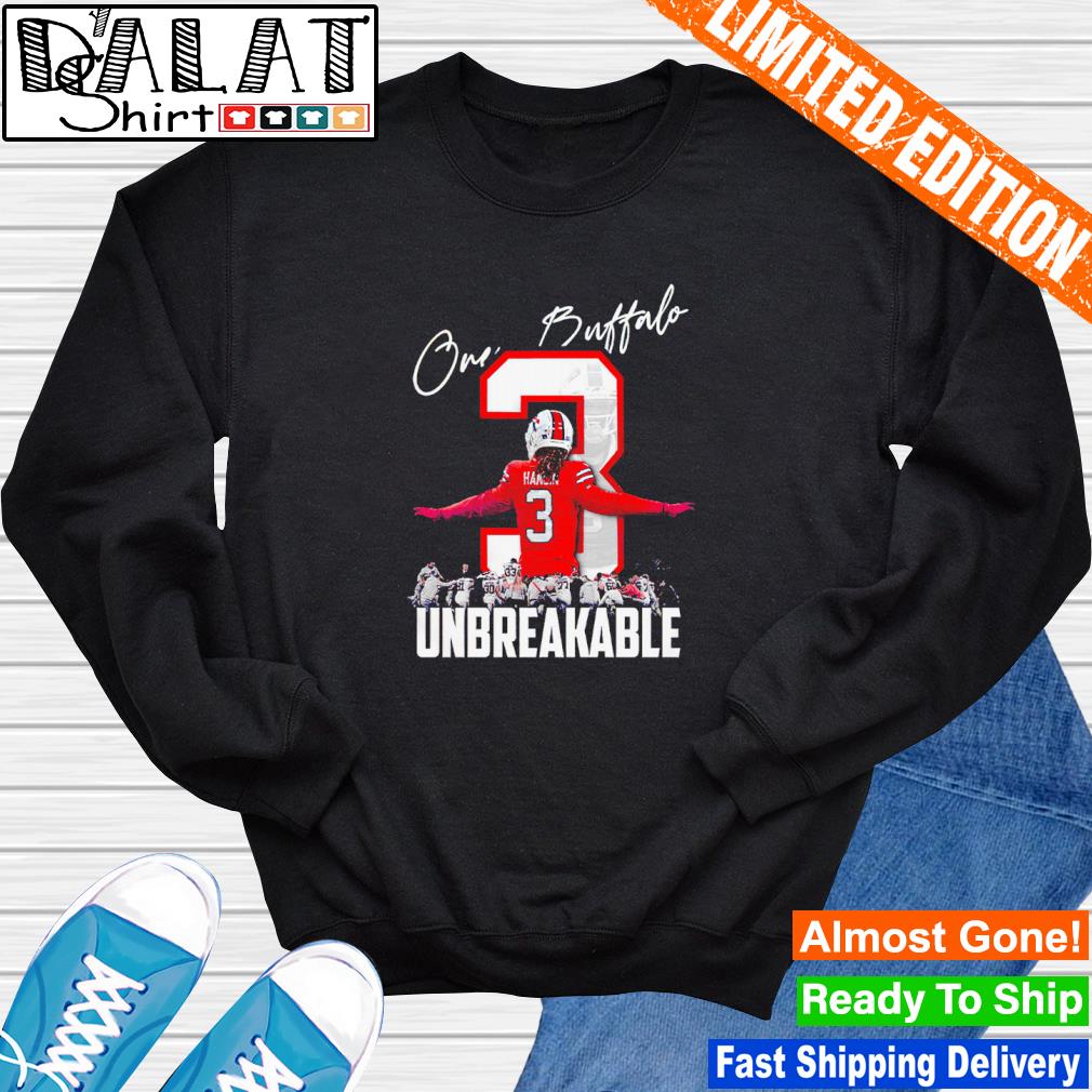 Damar Hamlin One Buffalo Bills Unbreakable 2023 Shirt