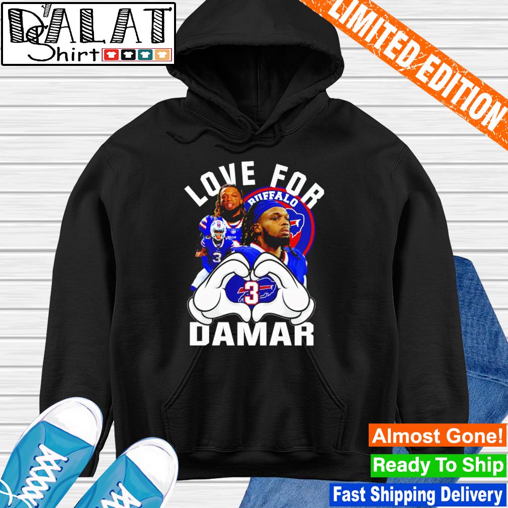 Love for Damar Hamlin shirt - Dalatshirt