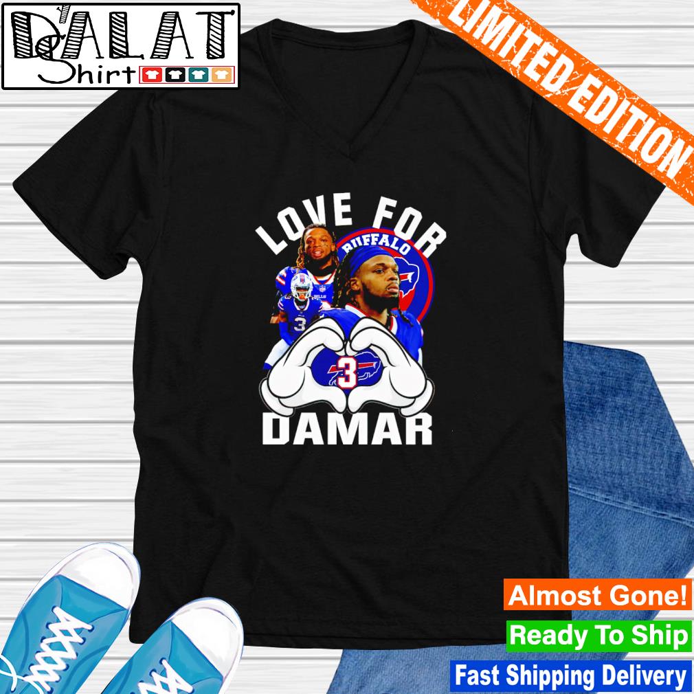 Love for Damar Hamlin shirt - Dalatshirt