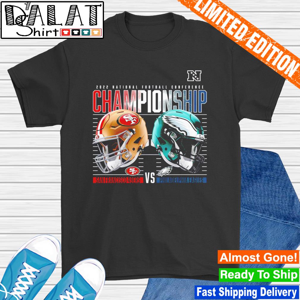 Philadelphia Eagles vs San Francisco 49ers 2022 NFC Championship High  Definition helmet shirt, hoodie, sweater, long sleeve and tank top