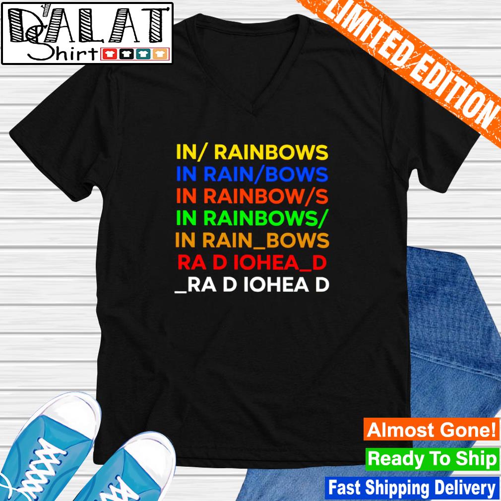 kløft evigt Uganda Radiohead In Rainbows shirt - Dalatshirt
