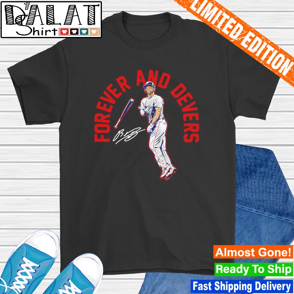 Rafael Devers Forever Red Sox's MLB Signature T-Shirt