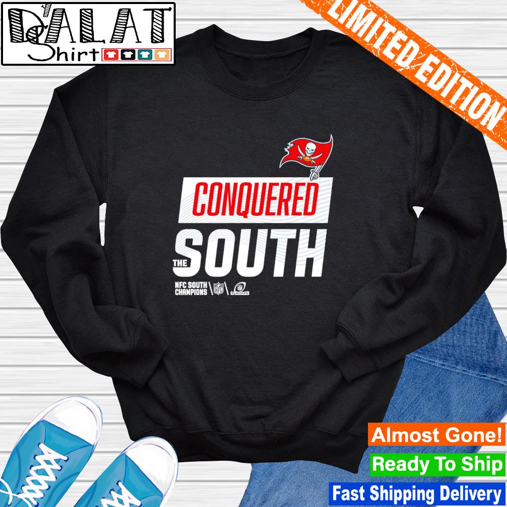 Tampa Bay Buccaneers Conquered The South 2022 NFC South Champions Shirt,  hoodie, sweater, long sleeve and tank top