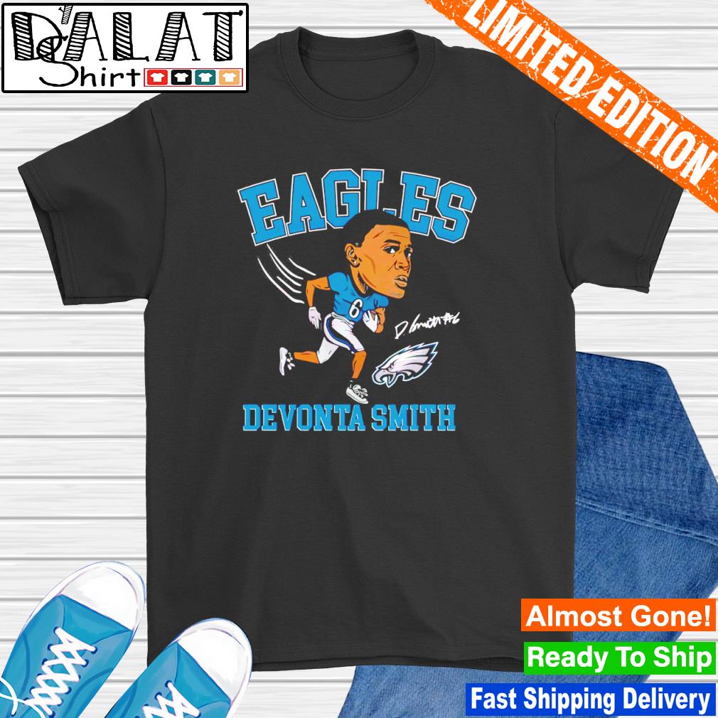 Devonta Smith eagles Fake Craft Beer Label T-shirt 