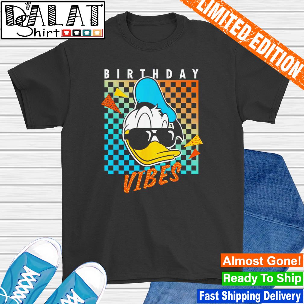 Donald Duck Birthday 2023 White T-Shirt for Adults