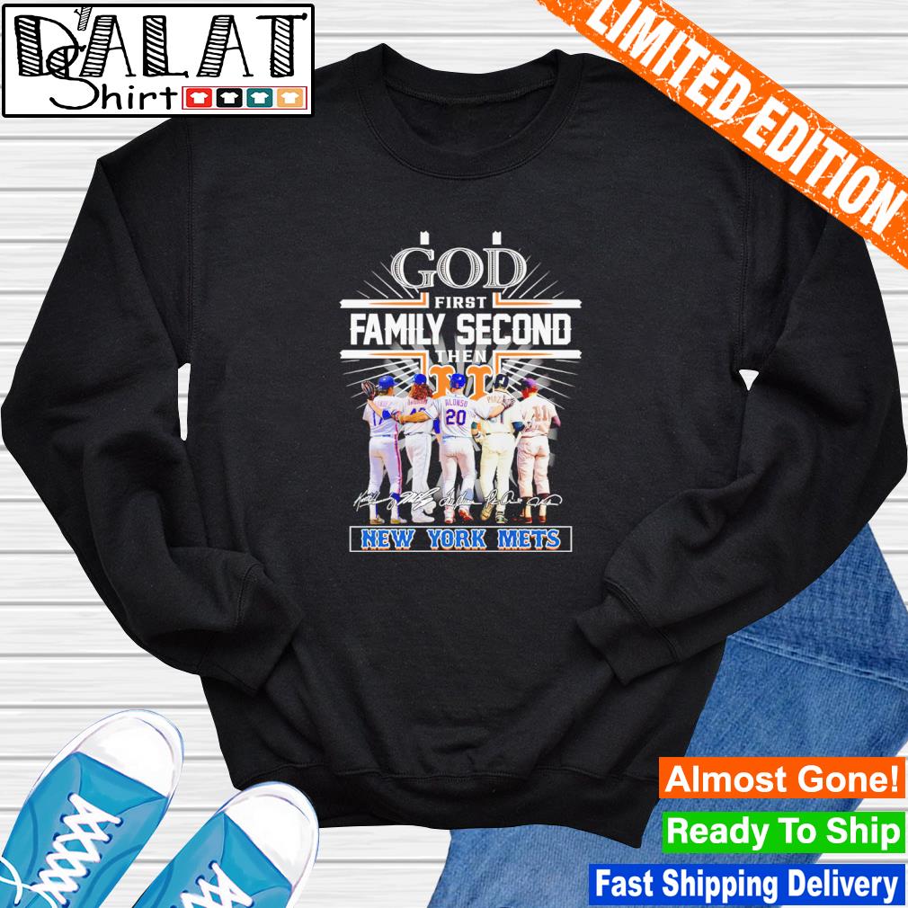 God First Family Second Then New York Mets Shirt ⋆ Vuccie