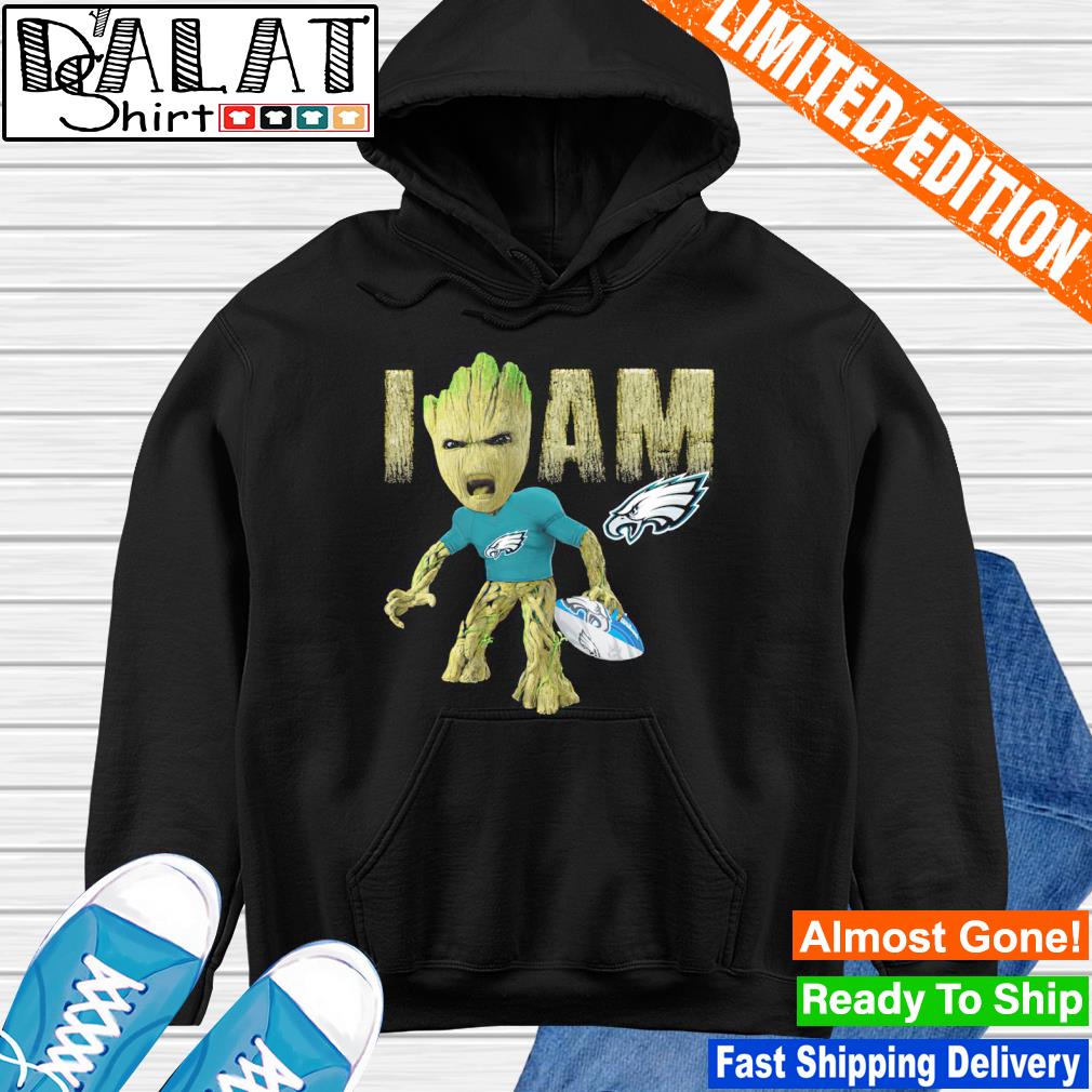 I Am Groot Disney Philadelphia Eagles Shirt, Gifts For Eagles Fans