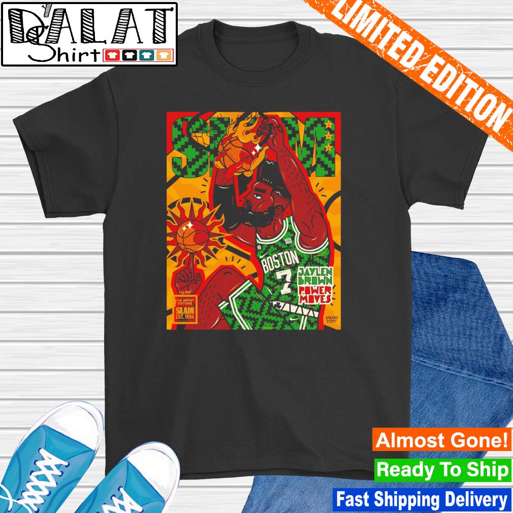 Jaylen Brown Power Moves Slam 242 shirt