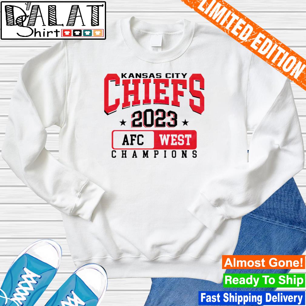 Kansas City Chiefs AFC West Champions 2023 shirt, hoodie, sweater