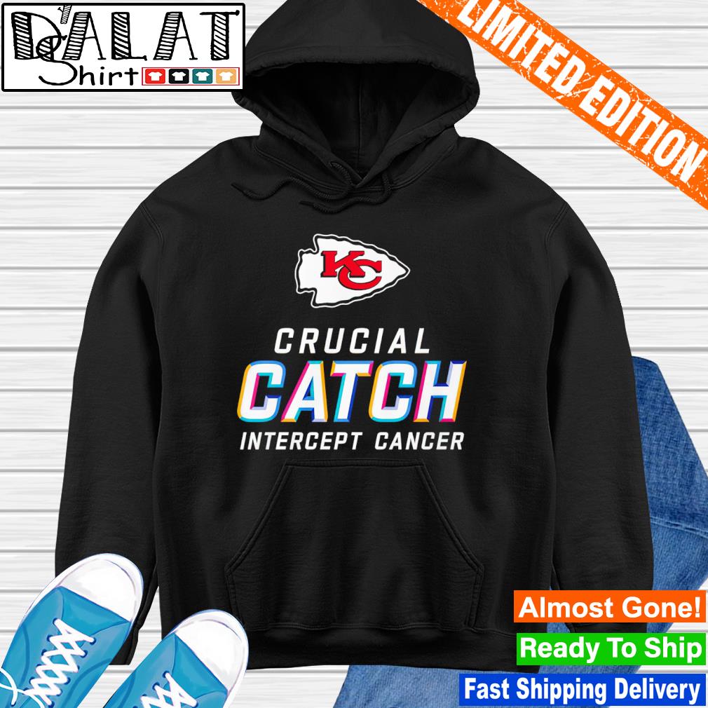 Kansas City Chiefs crucial catch intercept cancer shirt - Dalatshirt