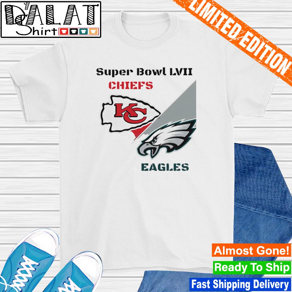 Kansas City Chiefs VS Philadelphia Eagles SUPER BOWL 2023 shirt