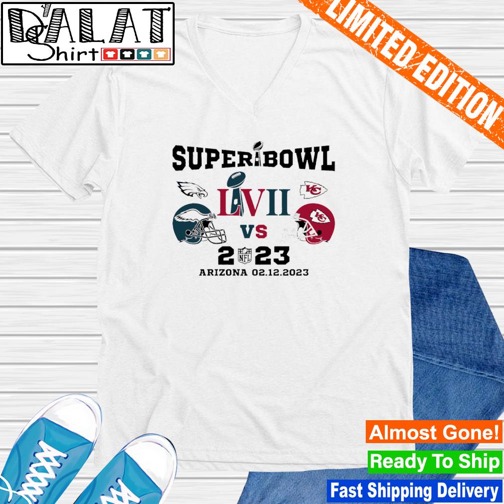 Super Bowl LVII 57 Eagles VS Chiefs 2023 Shirt, hoodie, sweater, long  sleeve and tank top