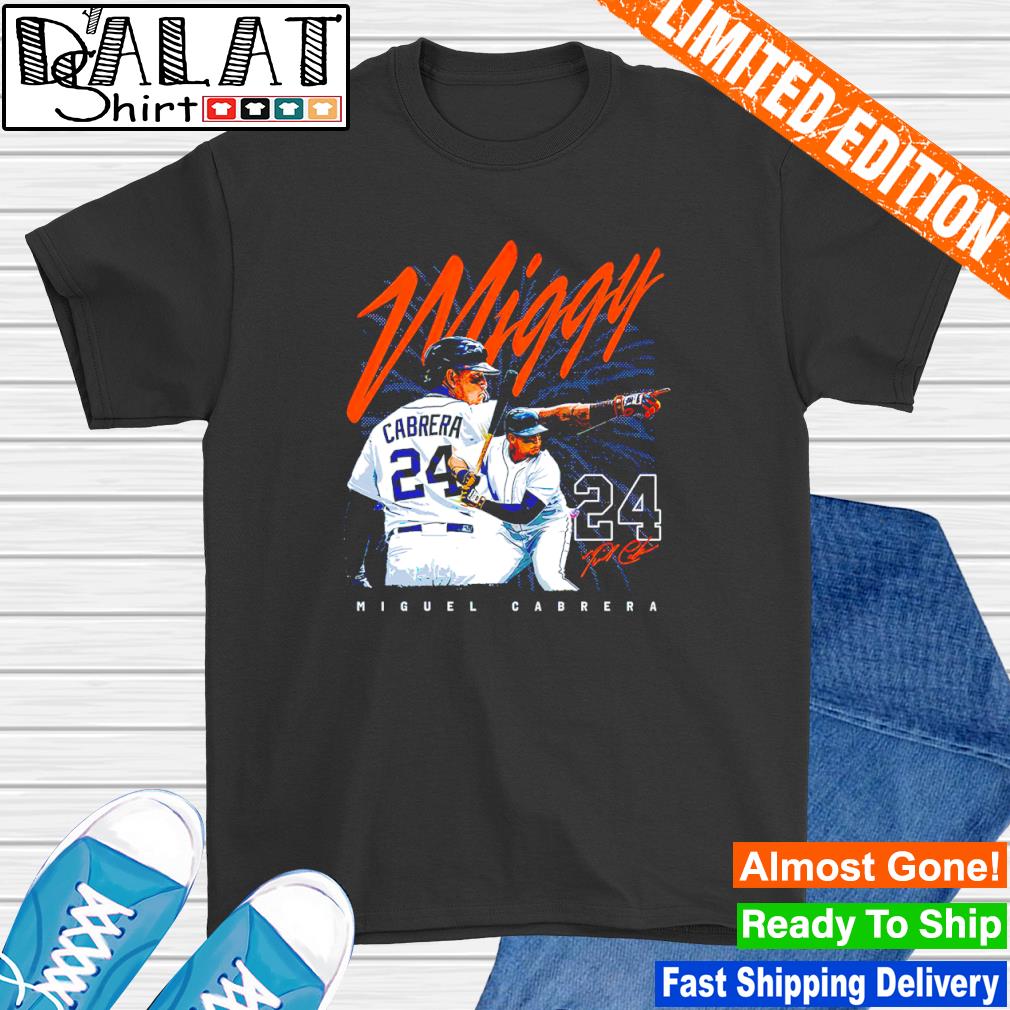 Miguel Cabrera Then & Now MLBPA T, Baseball Apparel