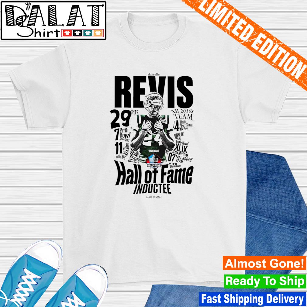 Darrelle Revis Hall Of Fame Inductee 2023 T Shirt - Peanutstee