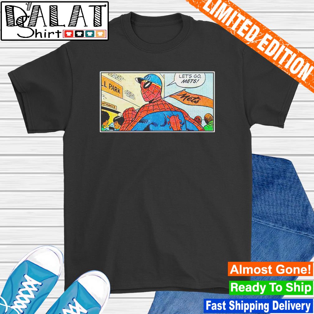 Spider-Man lets go mets shirt, hoodie, sweater, long sleeve and