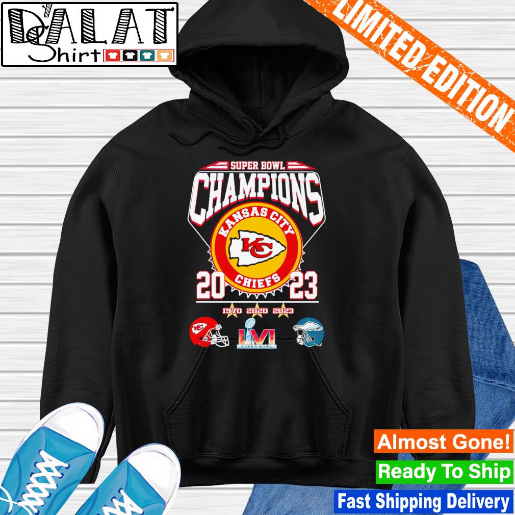 2023 super bowl champions Kansas city Chiefs super bowl champions shirt -  Limotees