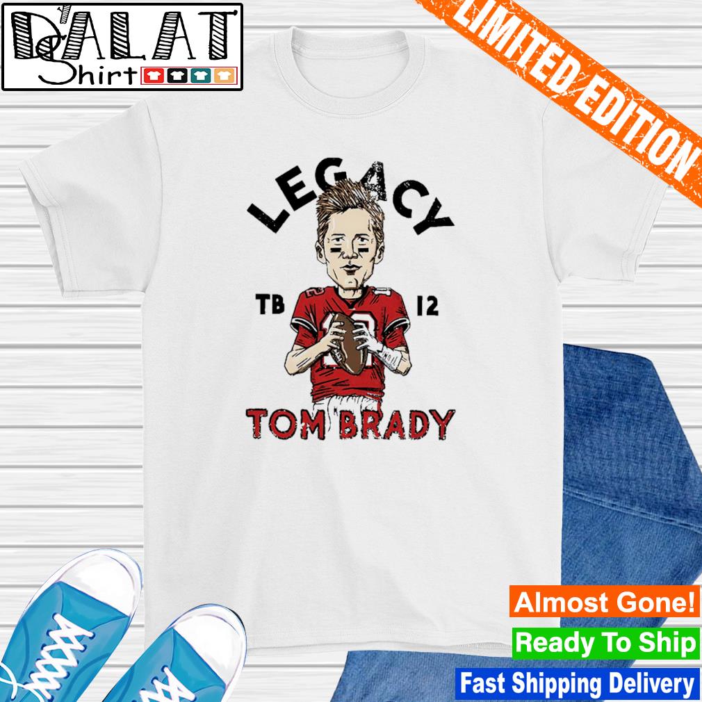 Tampa Bay Tom Brady Legacy Sketch shirt