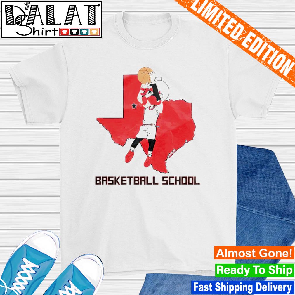 Blue 84 Texas Tech Red Raider Life Is Good Basketball T-Shirt in Red, Size: XL, Sold by Red Raider Outfitters