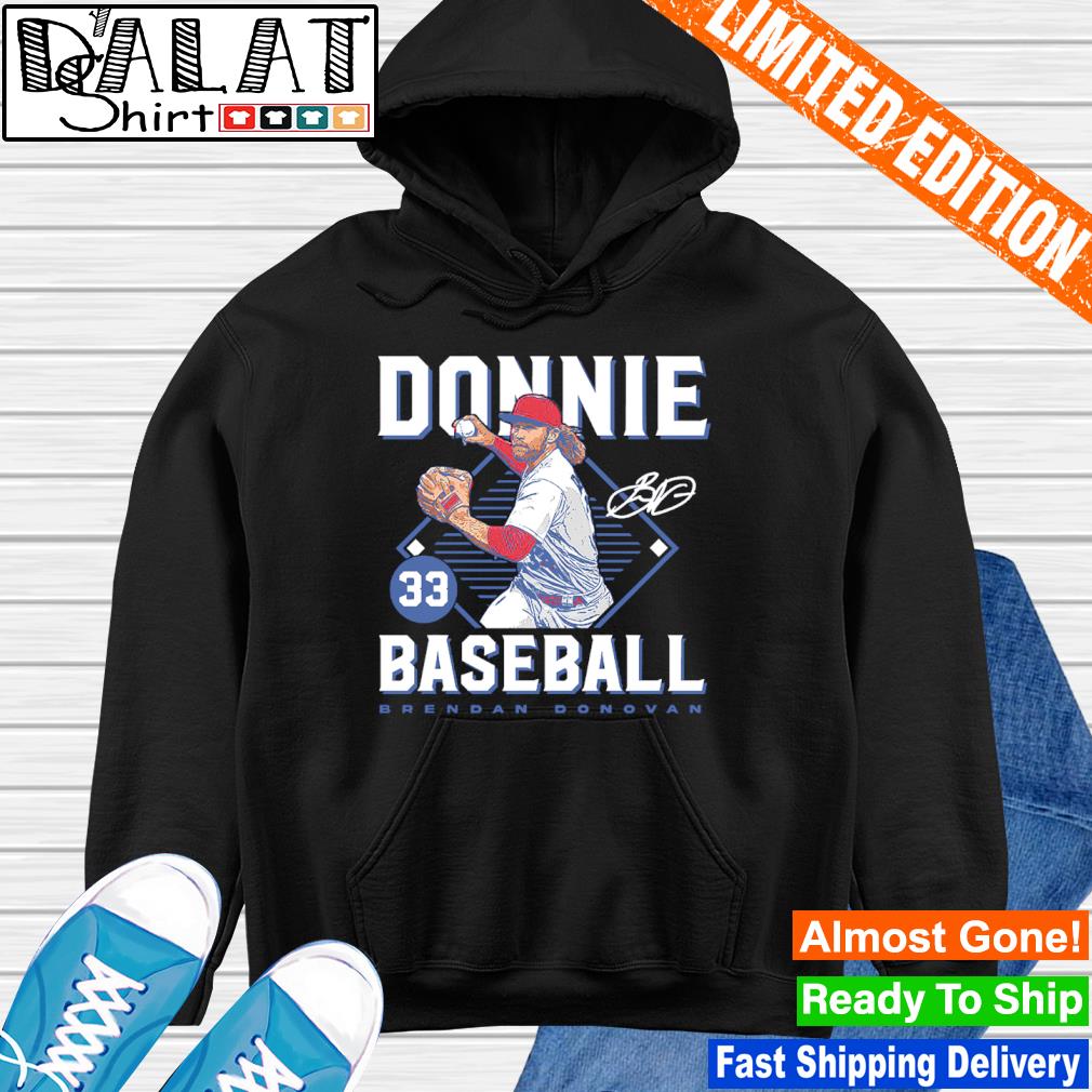 Brendan Donovan Donnie baseball signature shirt, hoodie, sweater