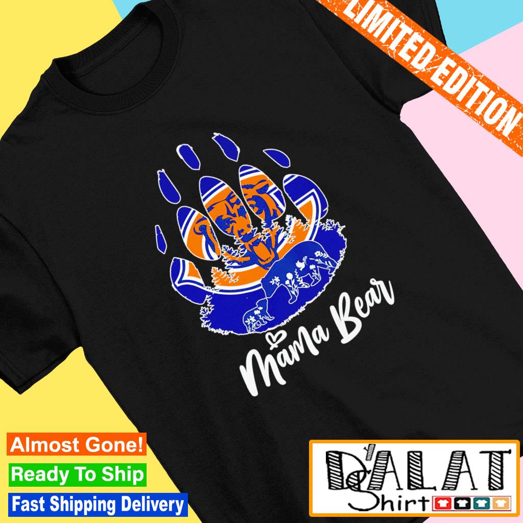 Chicago Bears Paw mama Bear shirt, hoodie, long sleeve tee