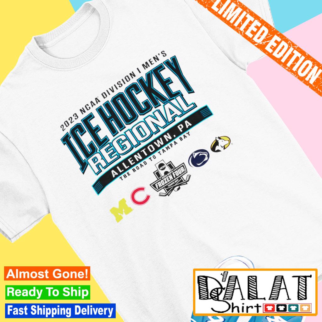 Ice Hockey Regional 2023 NCAA Division I Men's The Road to Tampa Bay Allentown PA shirt