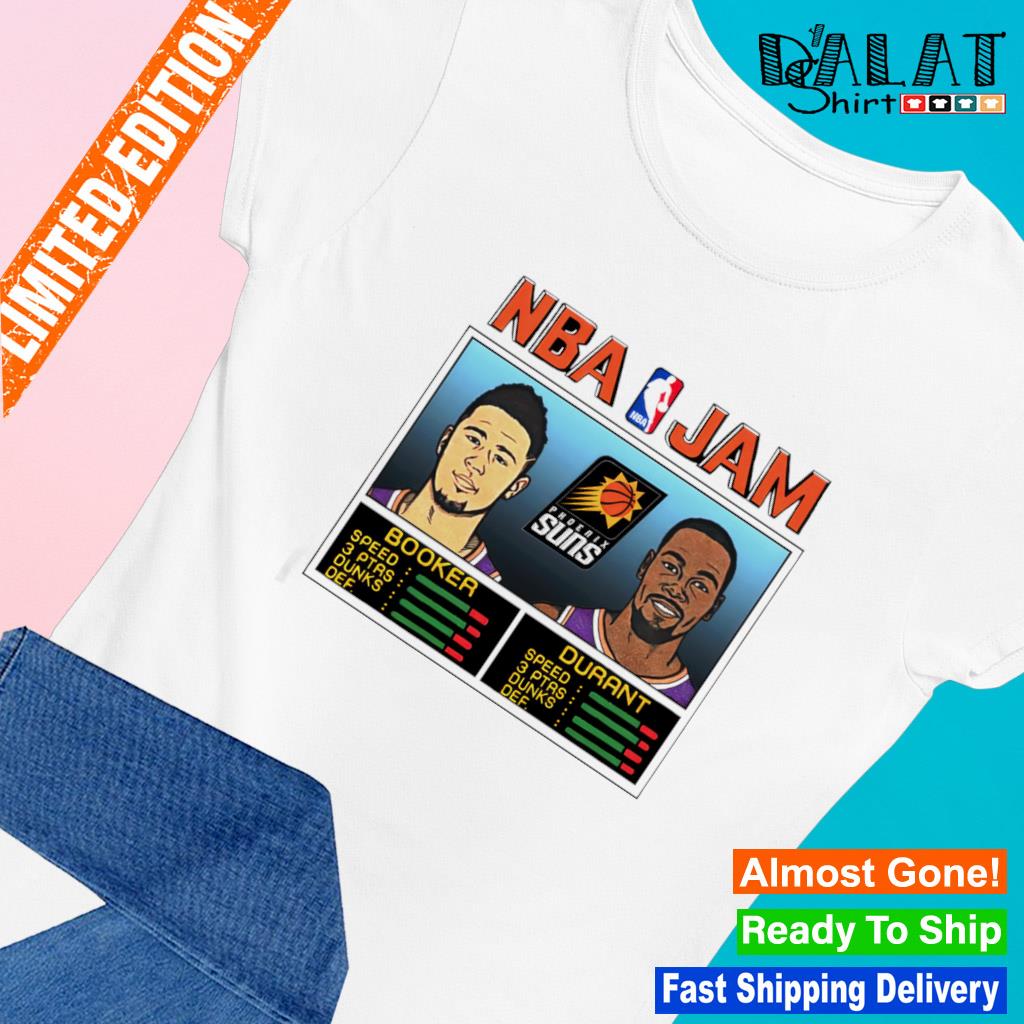 NBA Jam Phoenix Suns Kevin Durant and Devin Booker Shirt, hoodie, sweater,  long sleeve and tank top