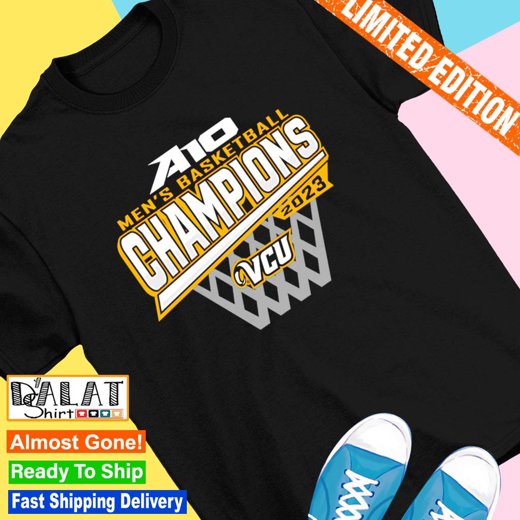 VCU Rams 2023 Atlantic 10 Men's Basketball Conference Tournament Champions  shirt - Dalatshirt